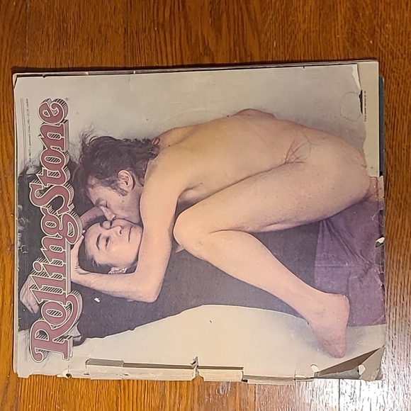 Rolling Stone 1981 rare John Lennon and Yoko Ono vulnerable